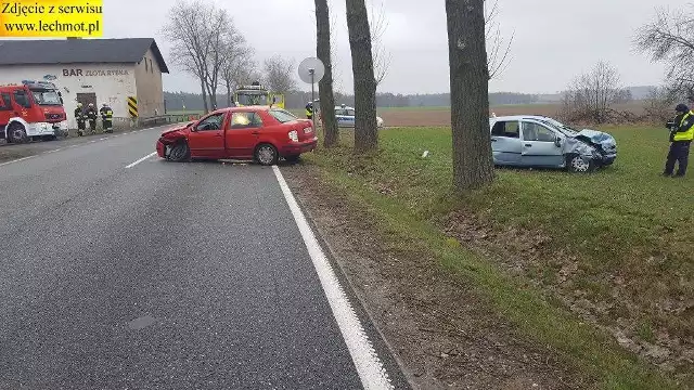 Do wypadku doszło na trasie Kostów-Byczyna.