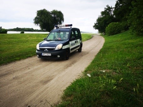 Strażacy z Grudziądza zostali zaalarmowani o zdarzeniu na...