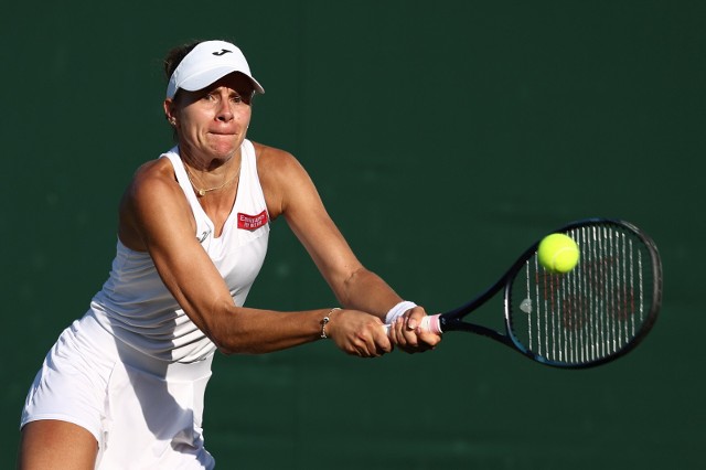 Magda Linette w drugiej rundzie debla na Wimbledonie