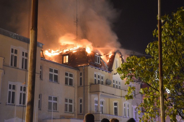 Pożar wybuchł 9 listopada 2016 roku po południu.