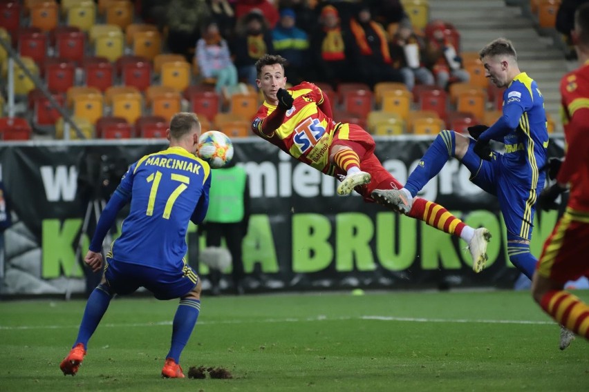 Jagiellonia Białystok pokonała Arkę Gdynia 2:0 w pierwszym...