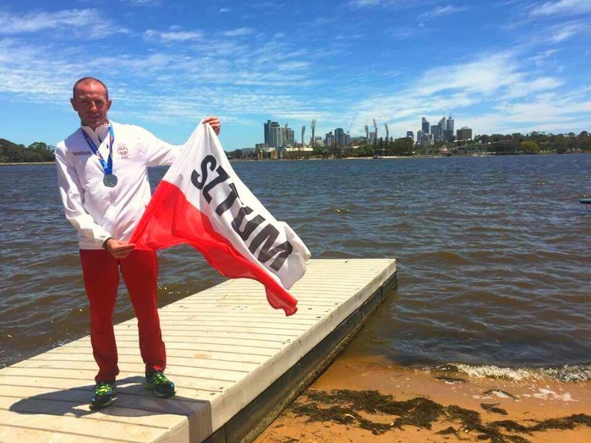 Bartosz Mazerski ze Sztumu mistrzem świata weteranów w Lekkoatletyce