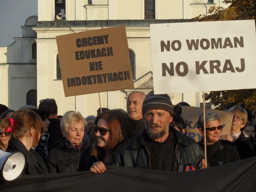 Czarny protest w Częstochowie