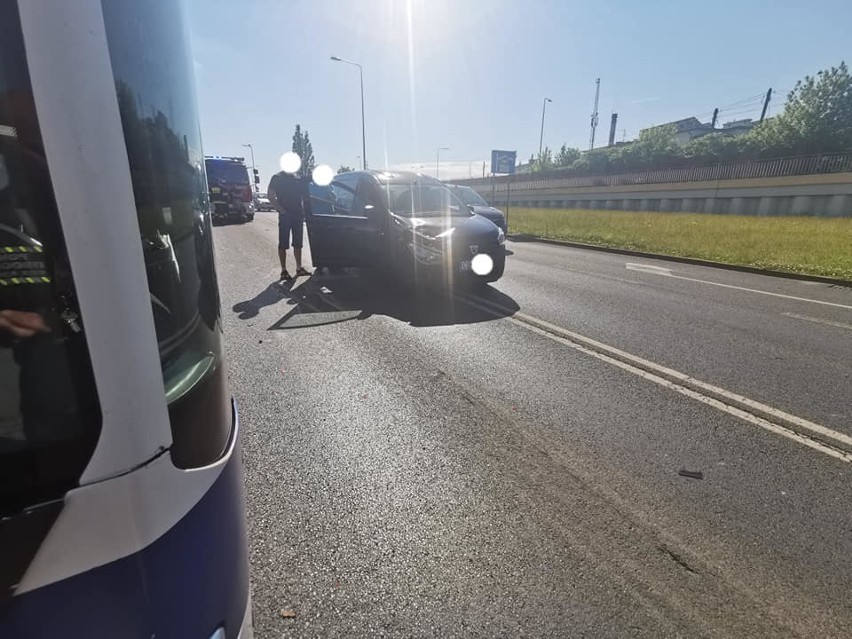 Motocyklista został potrącony na ul. Pileckiego