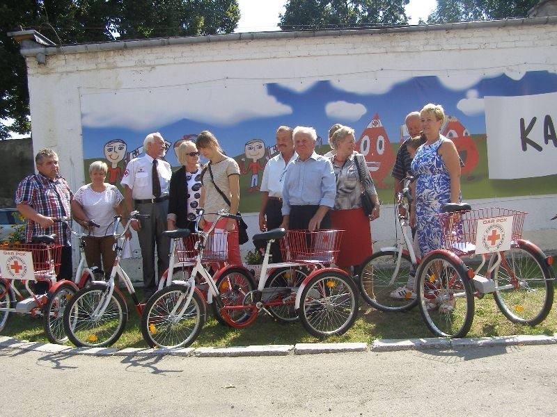 Rowery rehabilitacyjne dla niepełnosprawnych mieszkańców Ostrowca