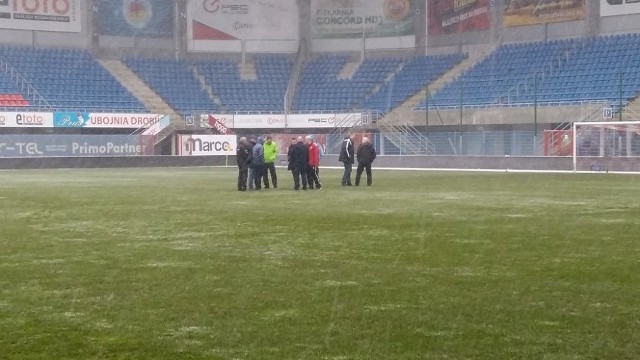 Stadion Piasta przed meczem ze Śląskiem