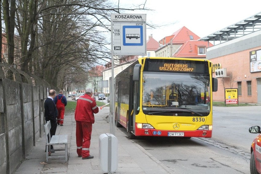 Wybuch akumulatora w autobusie MPK