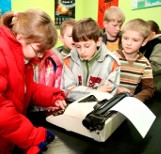 Uczniowie z gminy Jastrząb w redakcji Echa (zdjęcia)
