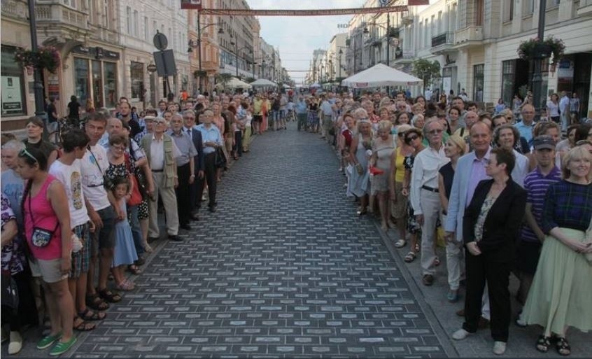 Pomnik Łodzian ponownie odsłonięty