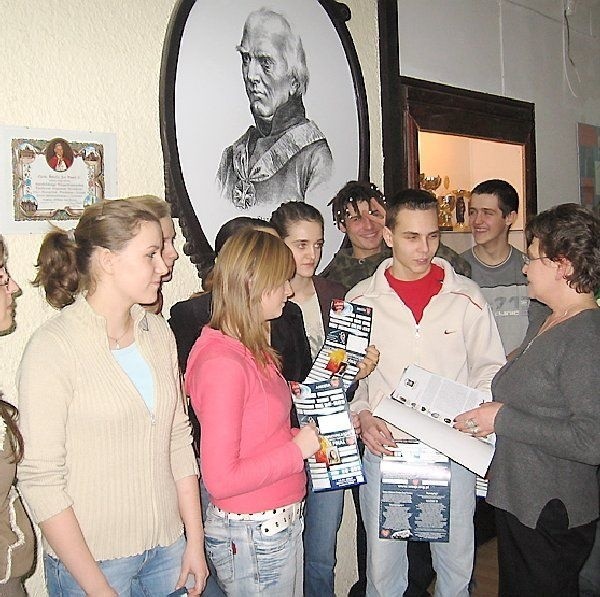 Wczoraj uczniowie LO im. Staszica w  Ciechocinku mieli "orkiestrowe"spotkanie