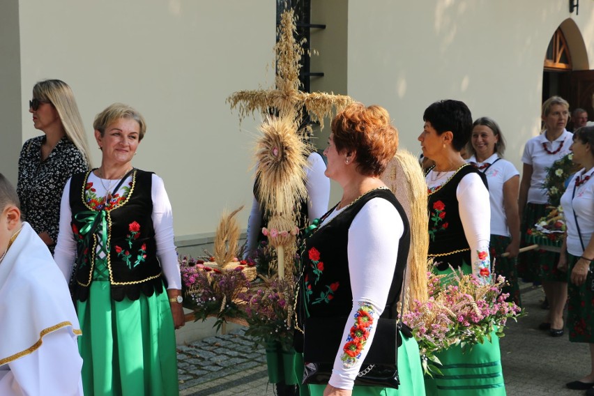 Dziękowali za plony w Jodłówce w powiecie jarosławskim [ZDJĘCIA]