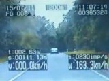  Pijany kierowca jechał ponad 160 km/h! (wideo)