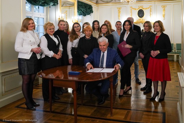 Z inicjatywą podpisania deklaracji aspiracji Białegostoku o rangę "Miasta Praw Człowieka" wystąpiła do prezydenta Rada Kobiet przy Prezydencie Miasta Białegostoku