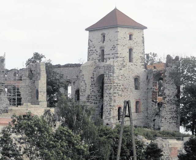 Zamek Tenczyn w Rudnie jest zabezpieczany od wielu lat