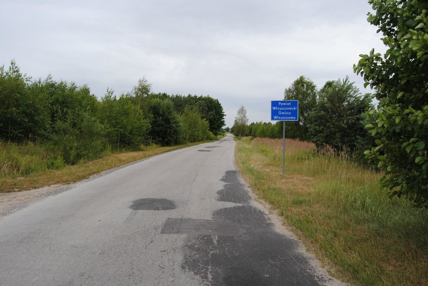 Gmina Włoszczowa z szansami na rządowe dofinansowanie remontu drogi Bebelno - Sulików  (ZDJĘCIA)