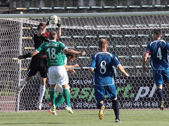 Olimpia Grudziądz przegrała z Flotą Świnoujście 0: