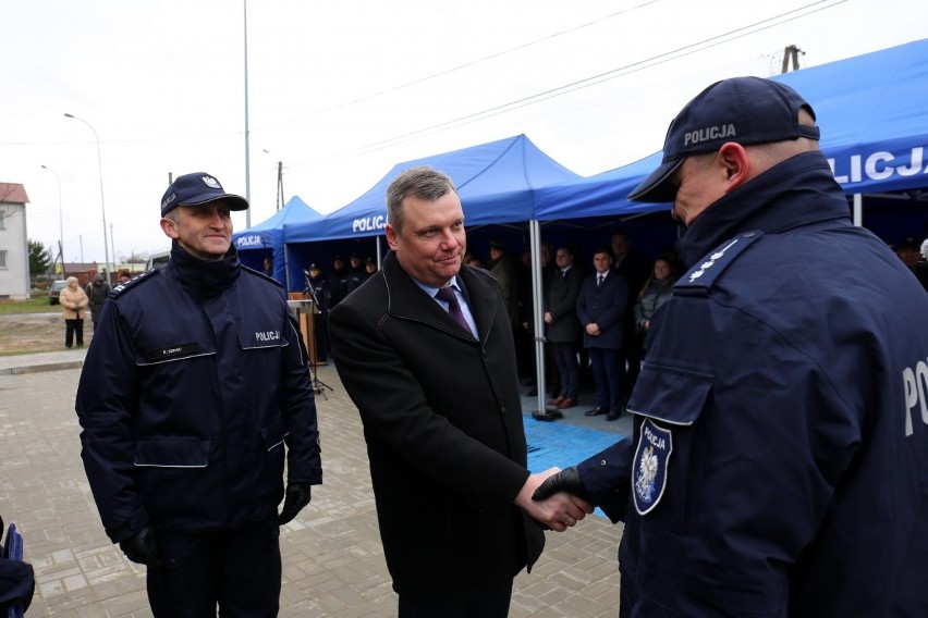 Sławatycze: Otwarcie nowego budynku posterunku policji 