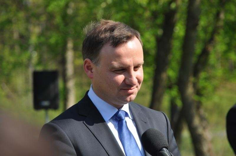Wizyta Jarosława Kaczyńskiego w Baraku