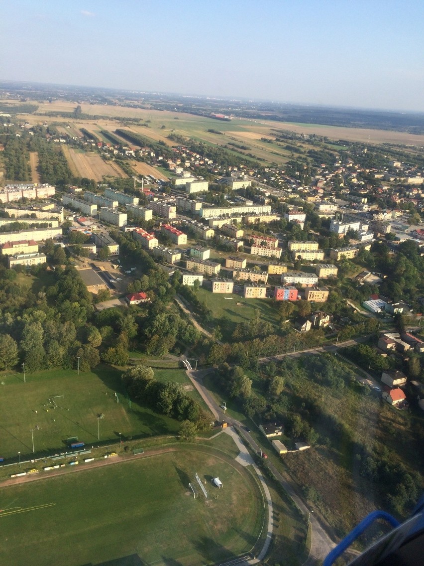 Kłobuck z lotu ptaka! Pilot samolotu przeleciał nad...