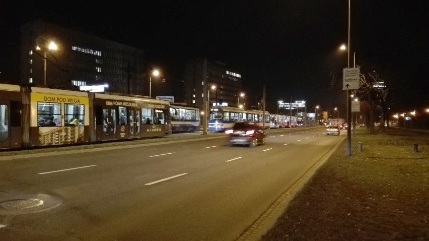 Utrudnienia w kursowaniu tramwajów w centrum Krakowa