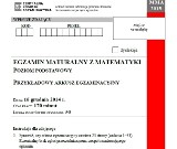 Próbna matura 2014/2015 z CKE - matematyka (p. podstawowy) 16.12.2014 [ARKUSZE, ZADANIA]