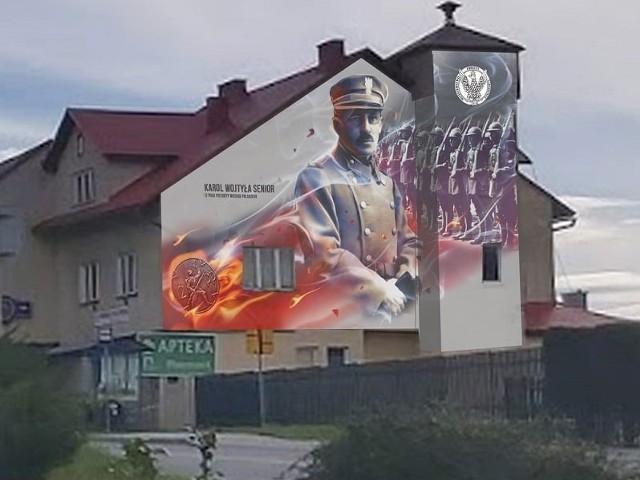 Mural - wizualizacja