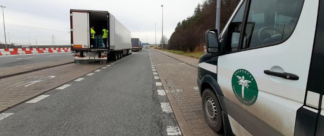 Kierowca i przewoźnik z Litwy zostali ukarani mandatem i potencjalna grzywną.