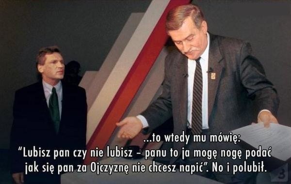 25 lat temu Lech Wałęsa przegrał z Aleksandrem Kwaśniewskim...