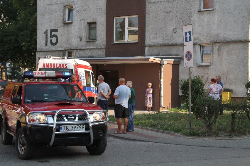 Stał na dachu wieżowca w Kielcach. Chciał popełnić samobójstwo?