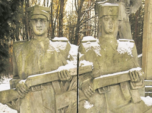 Pomnik Wdzięczności Armii Czerwonej był na Plantach. Teraz jest zdemontowany na cmentarzu żołnierzy radzieckich.