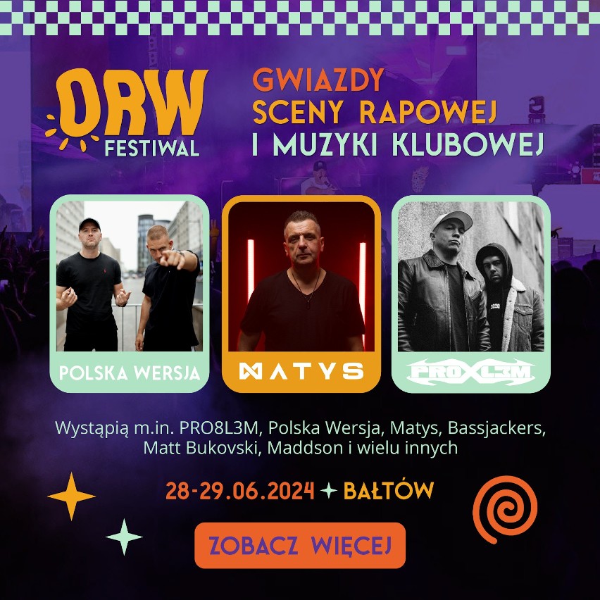 ORW Festiwal w Bałtowie. Dwa dni koncertów topowych artystów, 28 i 29 czerwca. Bilety już w sprzedaży