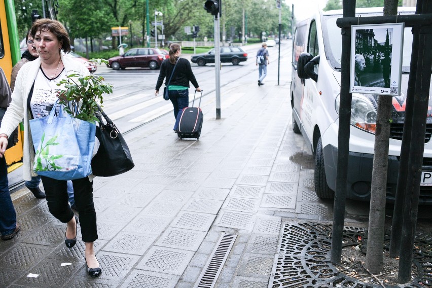 Projekt "Na Zewnątrz" - w Poznaniu pojawiły się zdjęcia miasta w nietypowych miejscach