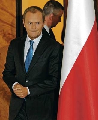 Wczoraj termin wyborów ogłosił premier Tusk Fot. Radek Pietruszka