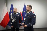 Pożegnanie komendanta miejskiego policji w Białymstoku