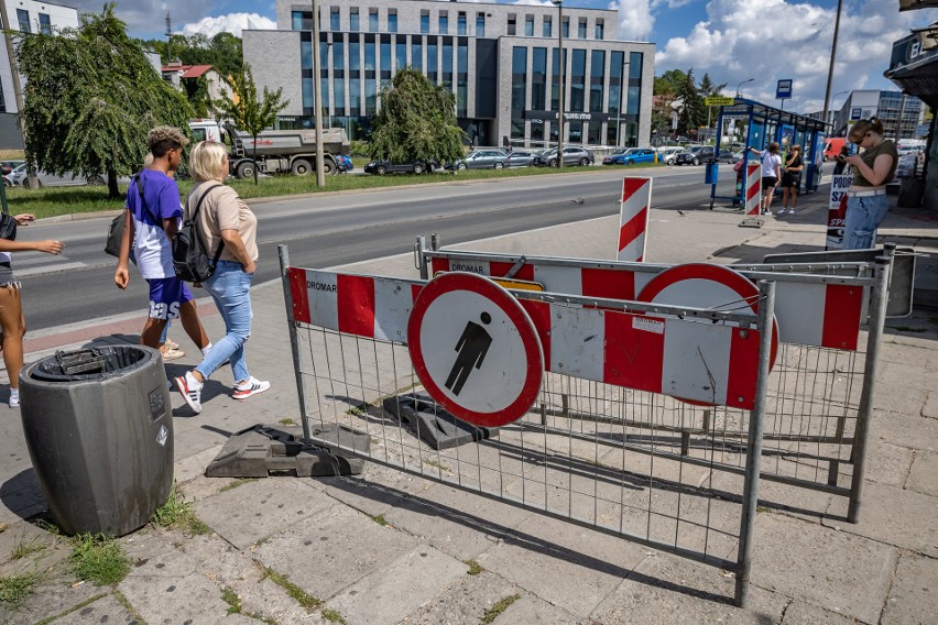 Kraków. Remont na rondzie Matecznego. Na razie sprytnie i bez utrudnień