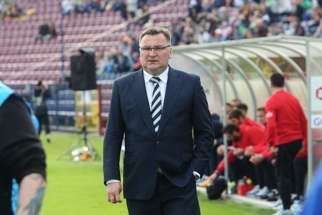 Czesław Michniewicz, trener Portowców.