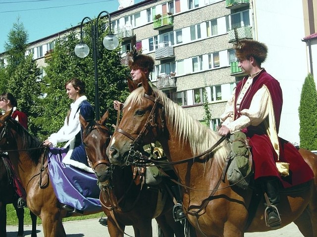 Łapińscy mogą się poszczycić chlubnymi tradycjami. Podczas zjazdu zaprezentowało się pospolite ruszenie Szlachty Ziemi Łapskiej.