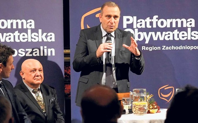 Grzegorz Schetyna ubiega się o funkcję szefa Platformy Obywatelskiej. Jeszcze wieczorem pojechał  do Kołobrzegu