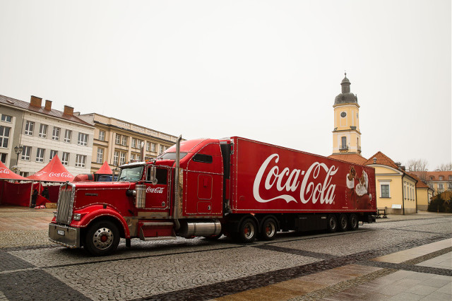 Świąteczna ciężarówka Coca-Coli odwiedzi Białystok. Sprawdź, co będzie się działo na Rynku Kościuszki