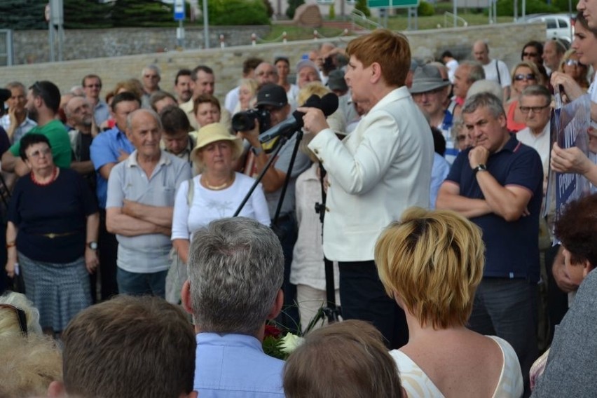 Beata Szydło z PiS odwiedziła Kłobuck