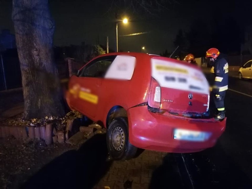 Groźny wypadek na Bugaju. Skoda kontra... skoda ZDJĘCIA