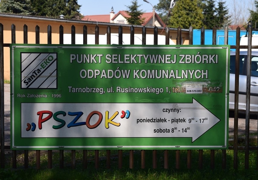 Nie śmieć, oddaj do Punktu Selektywnej Zbiórki Odpadów. W Tarnobrzegu są już trzy PSZOKi (ZDJĘCIA)  