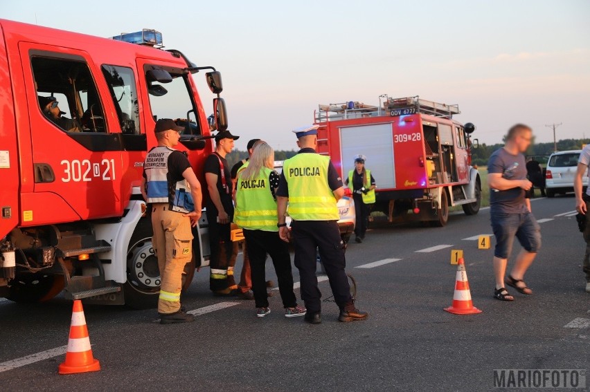 Wypadek w Ligocie Prószkowskiej. Nastoletni motorowerzysta...