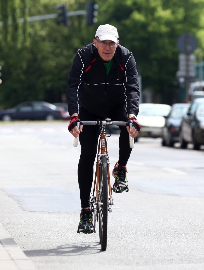 Włodzimierz Kaczorowski w tygodniu przejeżdża ponad 200 km...