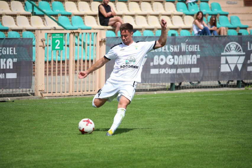 Górnik Łęczna - Stal Stalowa Wola 1:0. Sparingowe zwycięstwo po pięknej bramce (ZDJĘCIA)