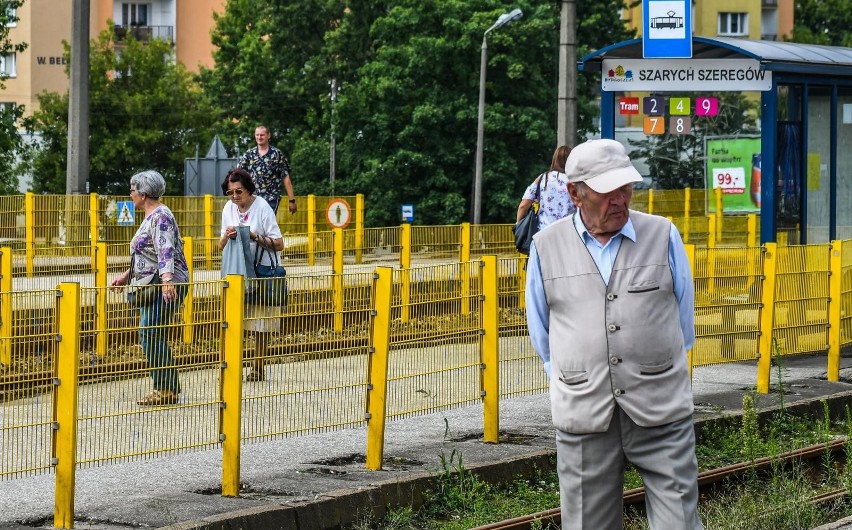 Trwa remont torowiska na Kapuściskach w Bydgoszczy. Jutro...