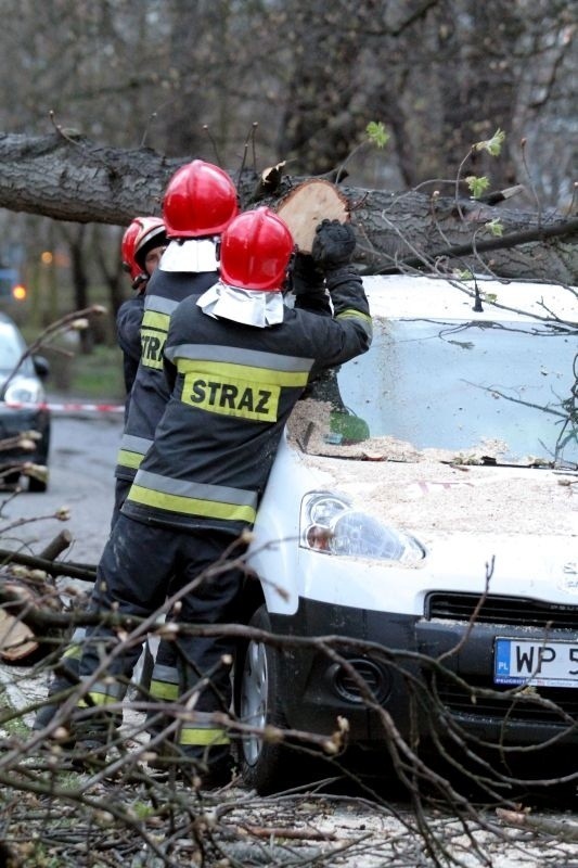 Wichura na Dolnym Śląsku. Jest śmiertelna ofiara wiatru (WASZE ZDJĘCIA)