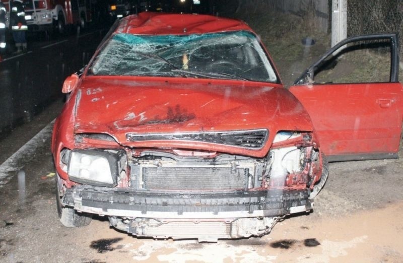 Wysokie. Śmiertelny wypadek w gminie Korycin. Zginął kierowca audi (zdjęcia)