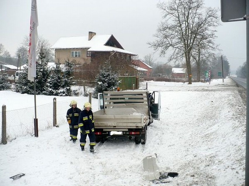Pomocy kierowcom udzielili strażacy