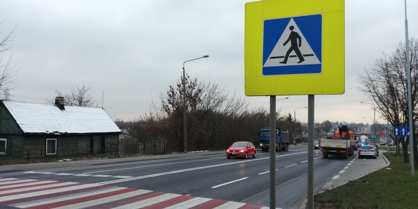 Potrącenie na ulicy Kieleckiej w Radomiu.
